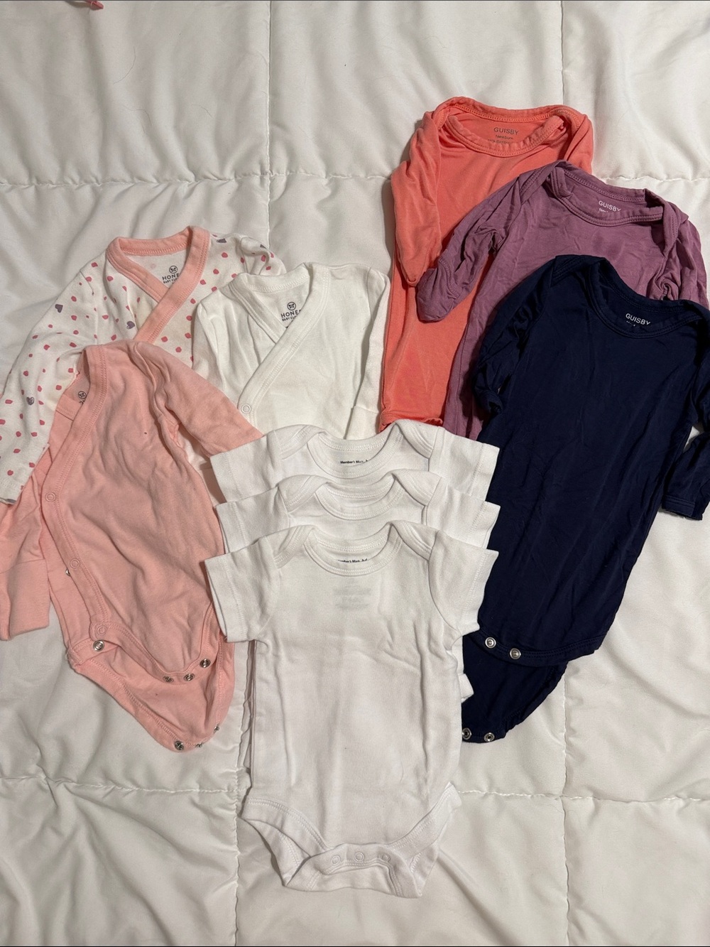 Size Newborn Onsies Bundle